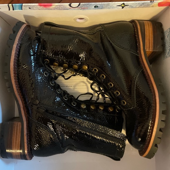 Jeffrey Campbell Shoes - Jeffrey Campbell patent leather boots